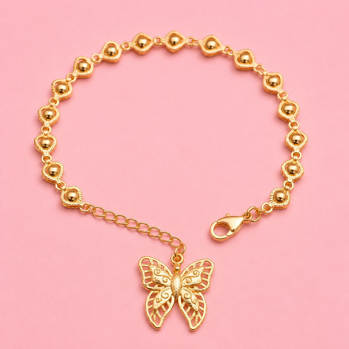Butterfly Charm Bracelet